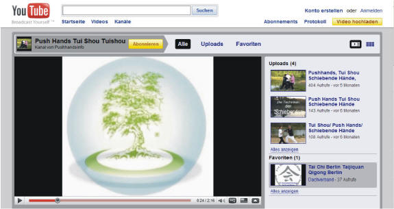 Youtube Netzwerk Tai Chi Netzwerk Ausbildung/ Zertifizierung